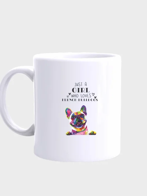 French Bulldog Mug #209 Girl love