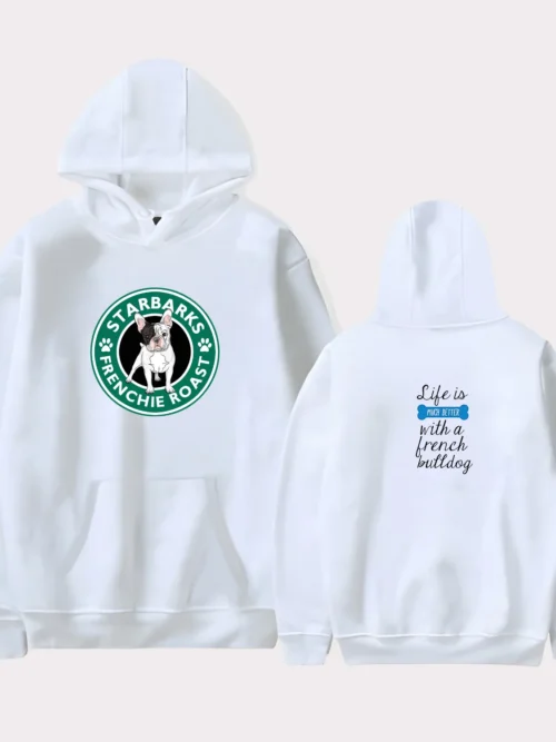 French Bulldog Hoodie #w211