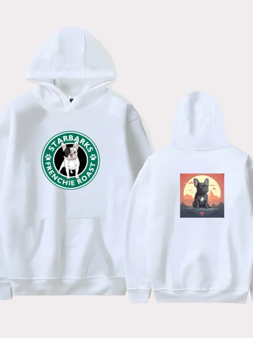 French Bulldog Hoodie #w203