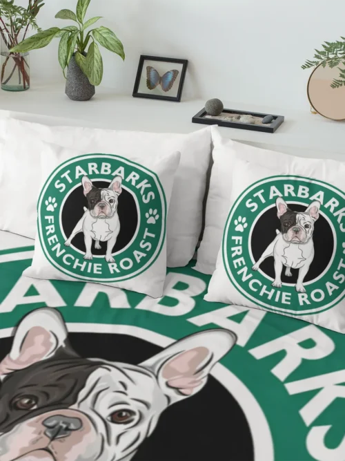 French Bulldog Bedsheets + 2 Pillowcases #4