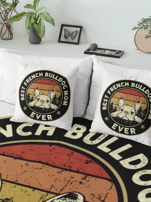 French Bulldog Bedsheets + 2 Pillowcases #8